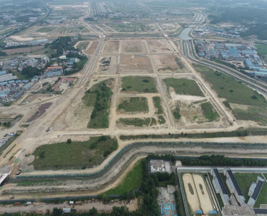 산업25~35 블록 일대 항공사진